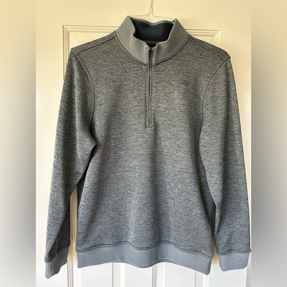 Under Armour Men's Charcoal 1/4 Zip Fleece